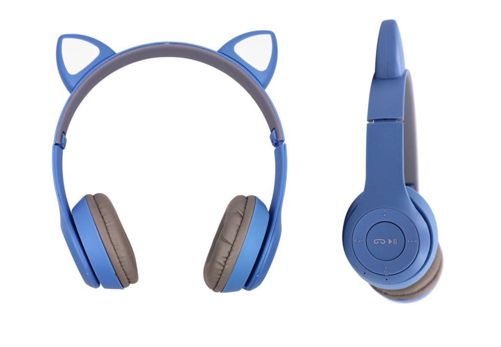 Cat Ears Wireless Headphones Watch Time Inc.
