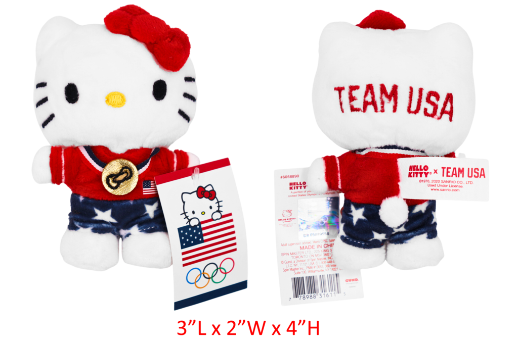 Hello Kitty Team USA Olympic Doll – Watch Time Inc.