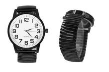 Stretch band hot sale watches mens